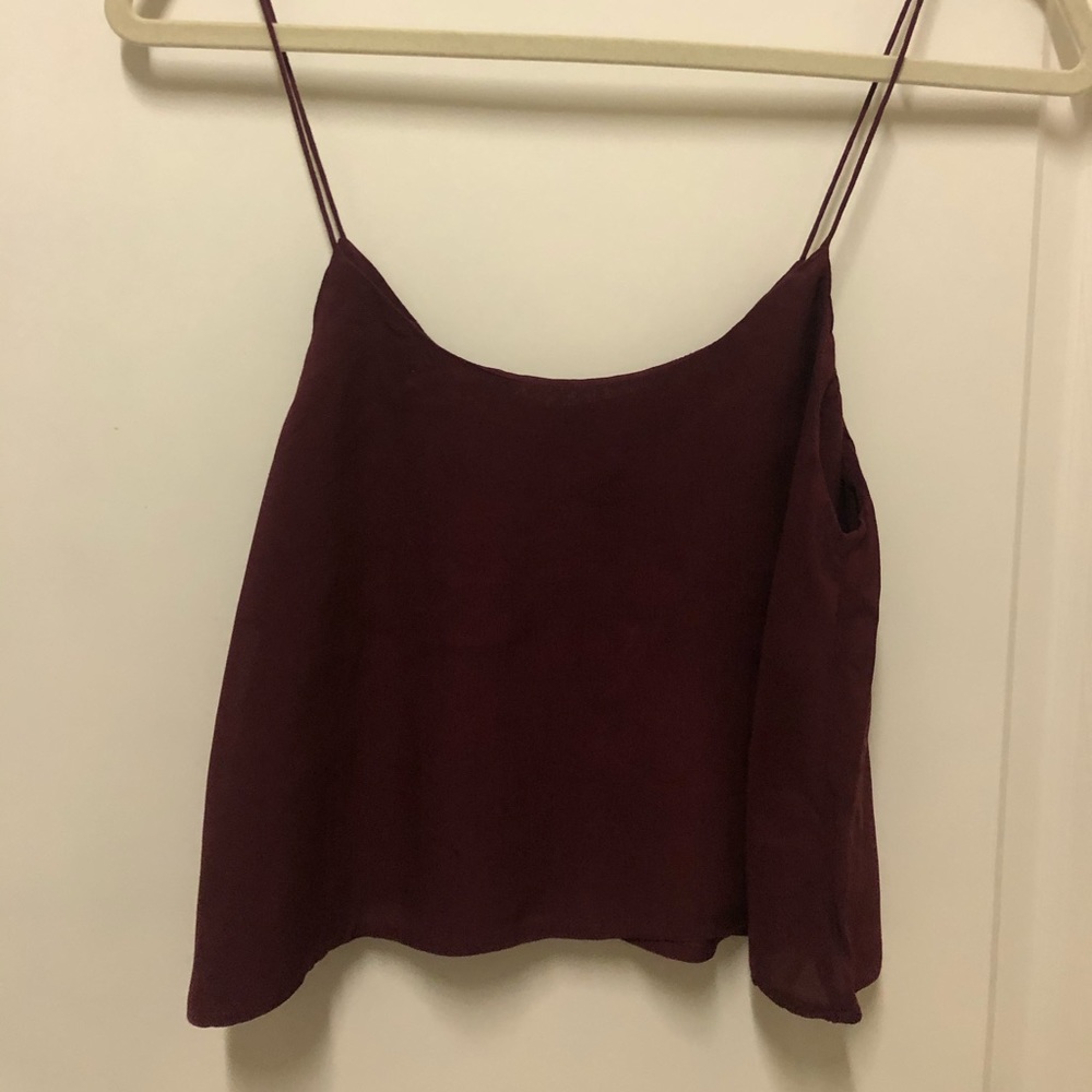 Brandy Melville crop blouse